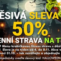 🎃 Děsivá Halloween sleva 50 %! 👻