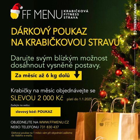 Dárkový poukaz na krabičkovou stravu 🎁🥗