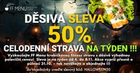 🎃 Děsivá Halloween sleva 50 %! 👻