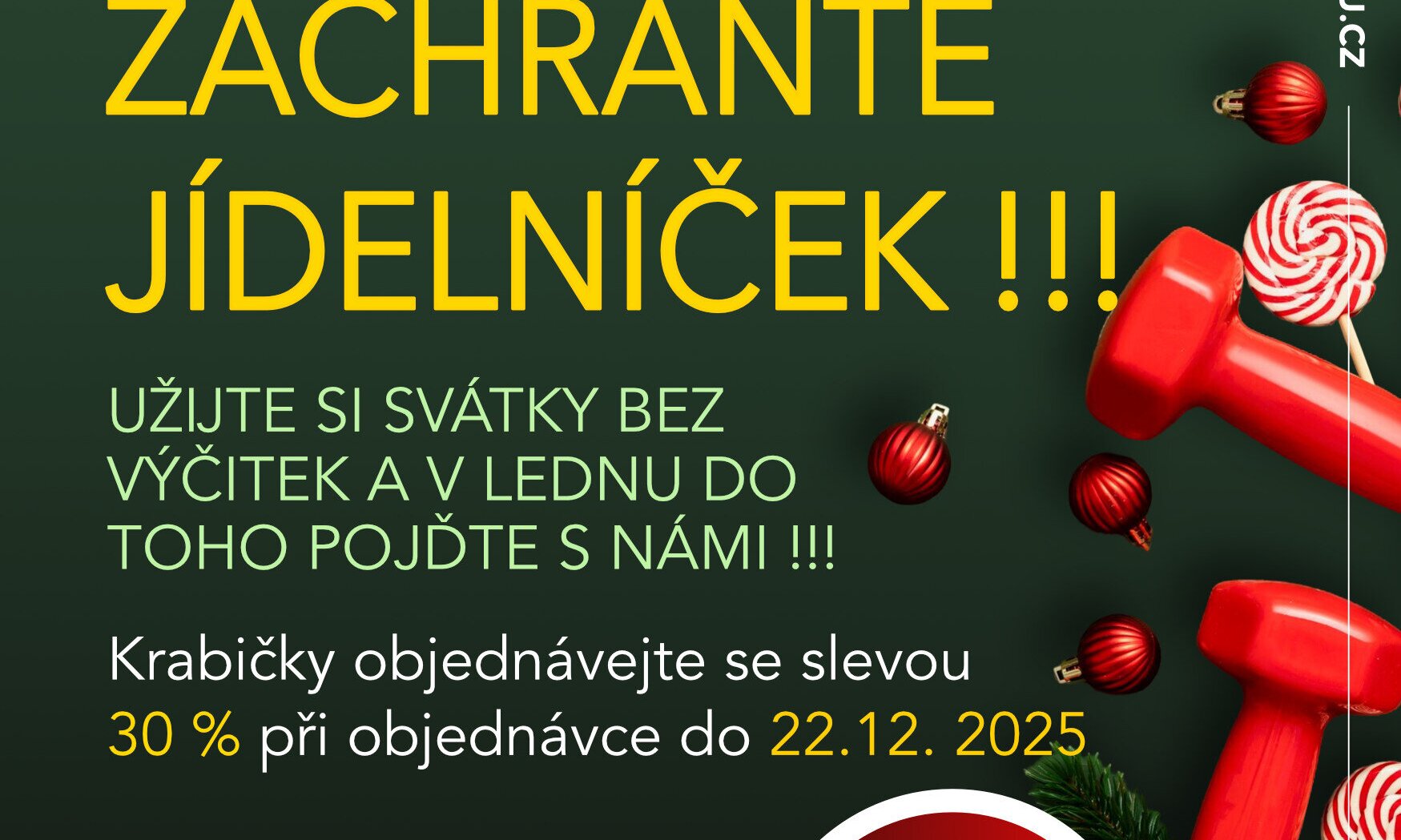 Zachraňte jídelníček !!! 🎄💪