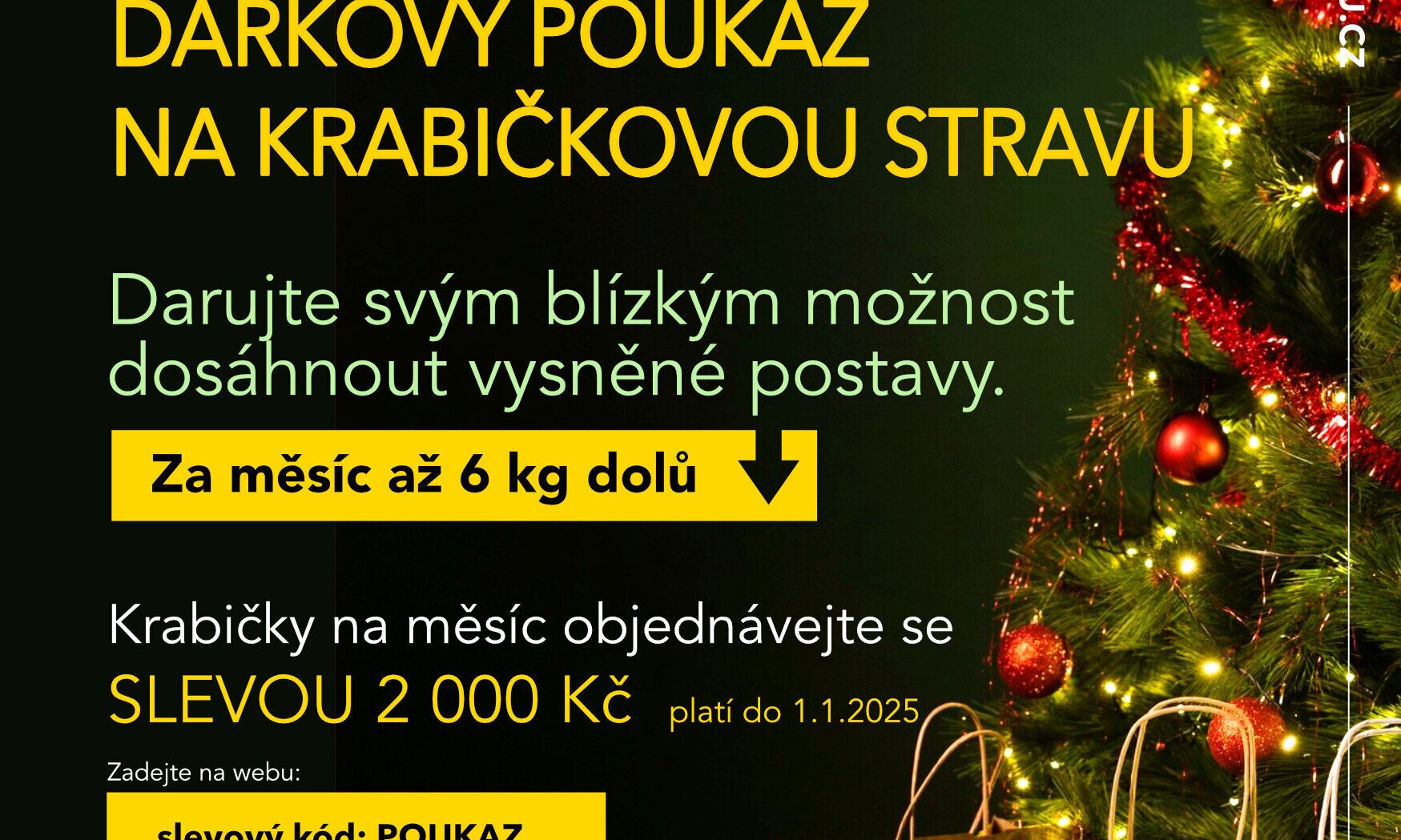 Dárkový poukaz na krabičkovou stravu 🎁🥗